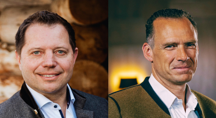 Christian Bär (links) und Peter Inselkammer (rechts) Alpenhof Murnau